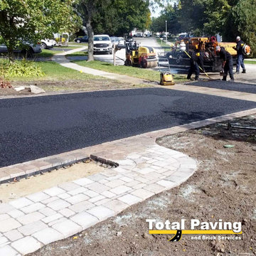 Asphalt paving & brick work
