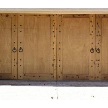 Stained Wood Carriage Garage Doors