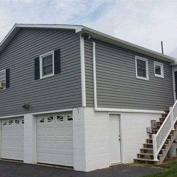 New Vinyl Siding & Composite Steps Danville Pennsylvania