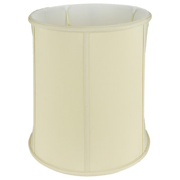 Shantung Cylinder Drum Soft Back Lining, Piping, Beige, 14