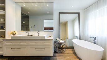 Master bathroom elegance