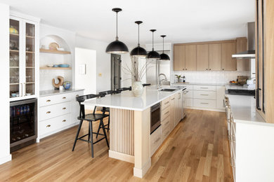 Transitional kitchen photo in Other