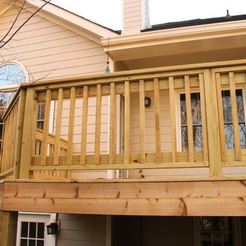 Pressure Treated Wood Deck Resurface in Duluth, GA