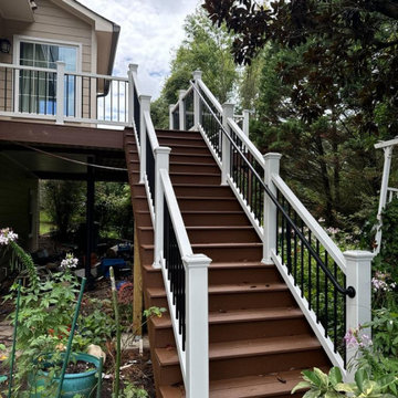 James Hardie Siding Replacement and Trex Deck Resurface in Powder Springs, GA