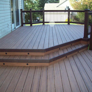 Two stage angular TREX TRANSCENDS TIKI TORCH DECK