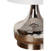 Mercury Glass Table Lamp, Set of 2
