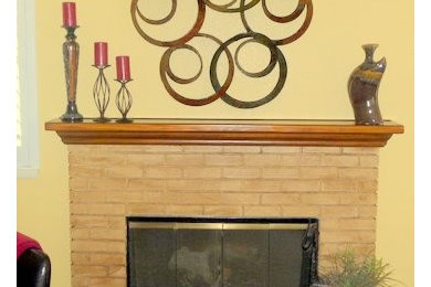 Inspiration for a living room remodel in Los Angeles