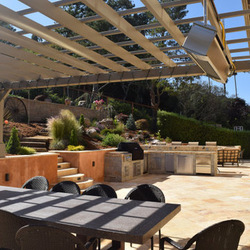 Mediterranean Backyard Transformation - Tiburon, CA