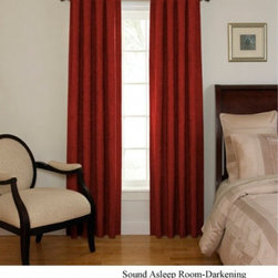 Sound Asleep&trade; Room-Darkening Curtains - Curtains