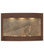 Calming Waters Wall Water Fountain, Green Featherstone, Woodland Brown