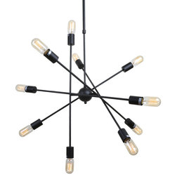 Midcentury Chandeliers by LNC Lighting