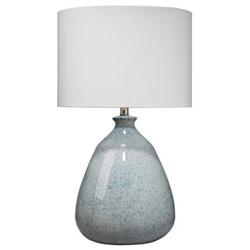 Coastal Style Blue Ceramic Levi Table Lamp