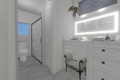 Inspiration for a transitional home design remodel in Other