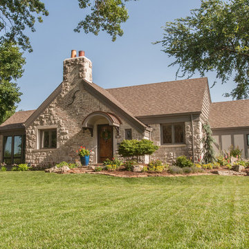 English Cottage Renovation: Four Season Sun Porch,Copper Entry and Landscaping