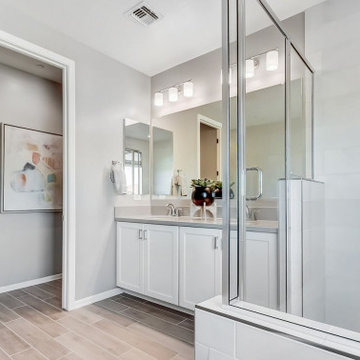 Compact Bathroom Renovation in Sierra Madre, CA