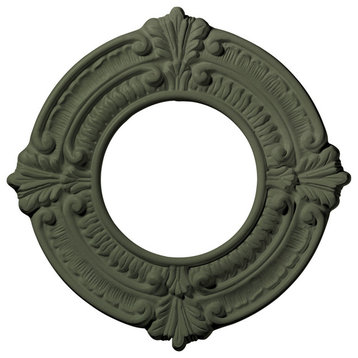9"OD x 4 1/8"ID x 5/8"P Benson Ceiling Medallion (Fits Canopies up to 4 1/8"), H