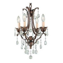 Dressing room chandelier