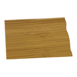 CuttingBoards.net - State Shaped Cutting Boards, Brown Richlite, North Dakota - Cutting Boards