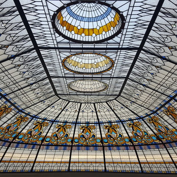 Stained Glass Skylight Dome