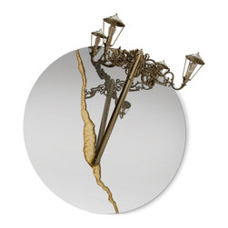 LUMIERE ROUND Mirror - Wall Mirrors