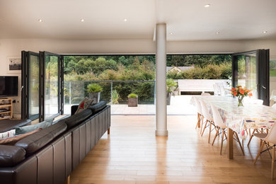 Large contemporary home in Devon.