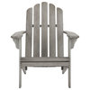 Safavieh Topher Adirondack Chair, Gray Wash