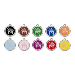 Red Dingo Dog House ID Tag - Dog Toys