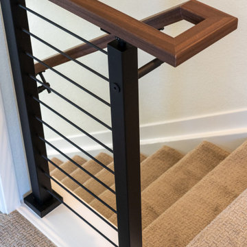 Fireplace & Stair Case Remodel