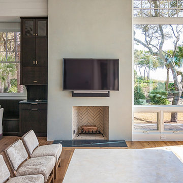 Breakfast Room TV with Soundbar