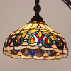 CHLOE Lighting CH3T353BV11-RF1 SERENITY Victorian Dark 1Light Reading Floor Lamp