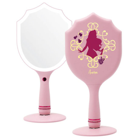 Aurora LED Handheld Makeup Mirror