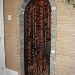 Forge Iron Designs Wrought Iron Wine Cellars - Windows And Doors