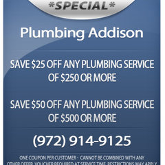Plumbing Addison