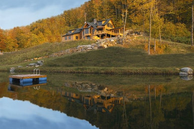 Mountain style exterior home photo in Burlington