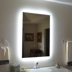 Wall Mounted Lighted Vanity Mirror - Bathroom Mirrors