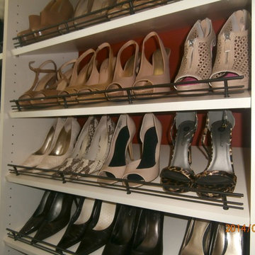 Shoe Closet Makeover - Atlanta, Georgia