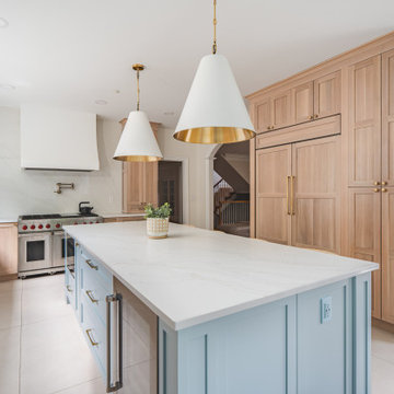 Modern Meets Classic | Light Wood Scandinavian Kitchen Design Inspiration