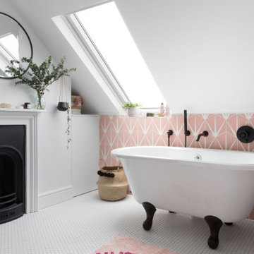 Victorian Family Home, Loft Bathroom