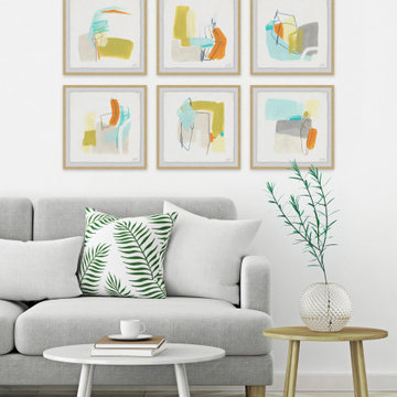 Adagio Hexaptych