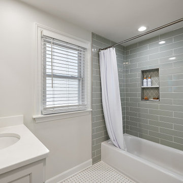 Showplace EVO Kitchen Channing in Heron Plume and Bathroom Concord in White II