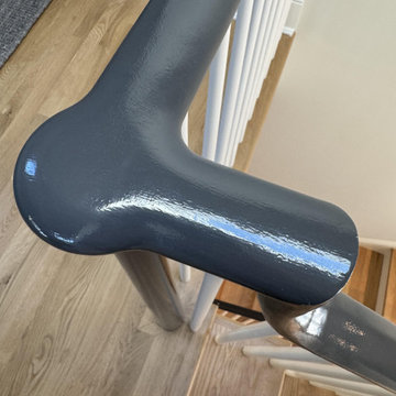 Project #142 | Transitional Staircase with Over-the-Post Balustrade