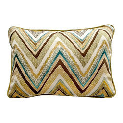 Capri Accent Pillow (front) - Bed Pillows