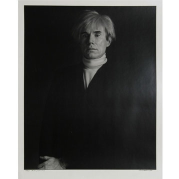 Curtis Knapp "Andy Warhol" Silver Print