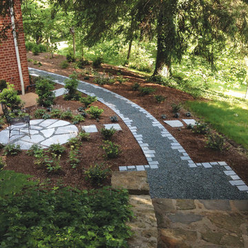 Custom Garden Path and Woodland Garden
