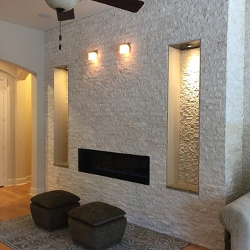 Living room remodel Conroe, TX