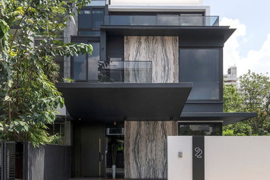 Design ideas for a contemporary home design in Singapore.