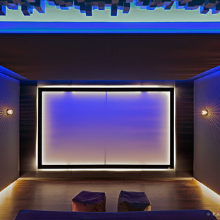 Example of a home theater design in Dortmund