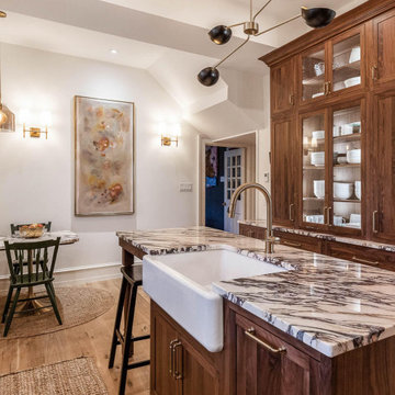 Calacatta Viola Marble Farm House Project
