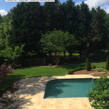 Atlanta Metro Custom Pool Renovations - Caribbean Blue PebbleTec