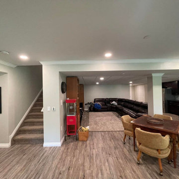 Finished Basement in Brighton, MI